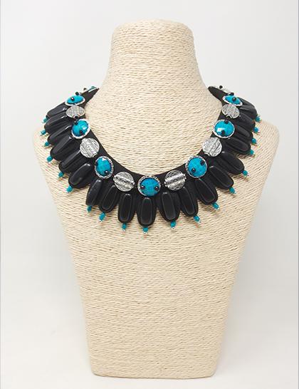 black--teal-loopy-choker