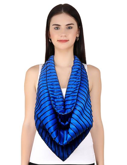 blue-on-blackshand-beaded-magnetic-scarf