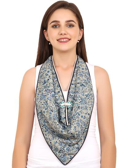 bluesea-green-floral-vneck-scarf