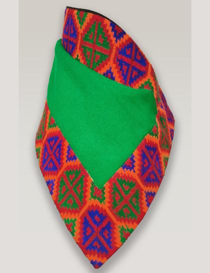 green-woollen-winter-scarves-with-handwoven-border--fleece-lining-