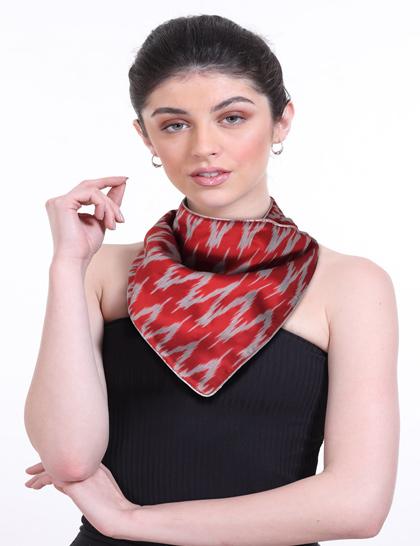 maroon-ikkat-winter-scarf