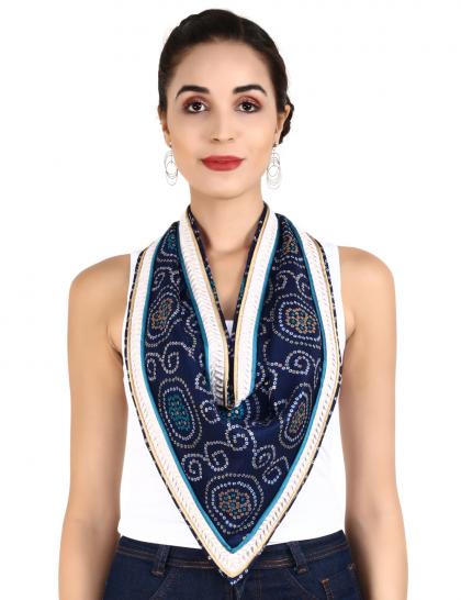 navy-blue--white-chanderi-bandhni-scarf