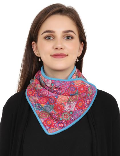pink-geometric-modal-winter-scarf-with-blue-fleece-lining-