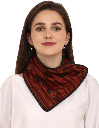 earthy-hues-woven-neck-warmer-with-fleece-lining-