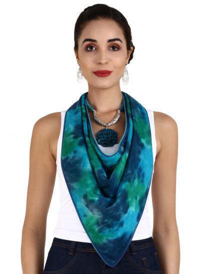 peacock-tie-dye-chanderi-scarf