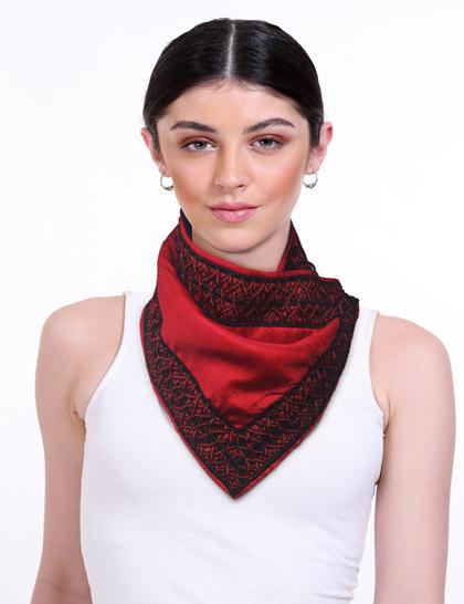 red-raw-silk-neck-warmer-with-black-cutwork-border