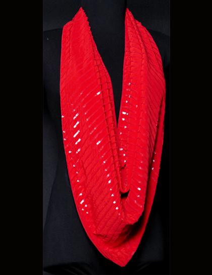 red-sequinedl-magnetic-scarf