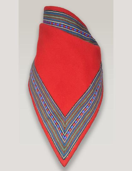 red-woollen-winter-scarves-with-a-handwoven-border-with-fleece-lining-