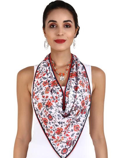 orange--yellow-chanderi-scarf-with-gold-block-print--orange-zigzag-border