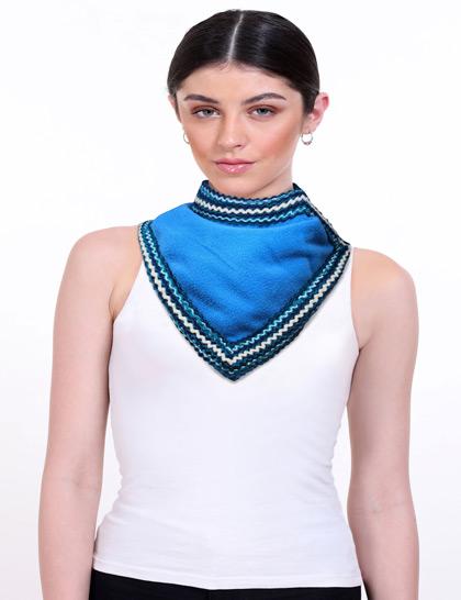 turquoise-fleece-winter-scarf-with-woven-border
