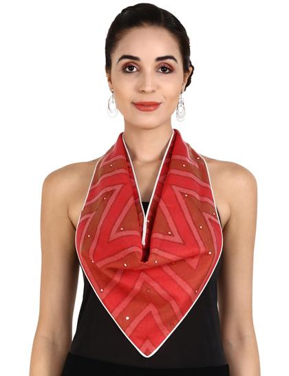 red-chanderi-mirror-work-scarf-